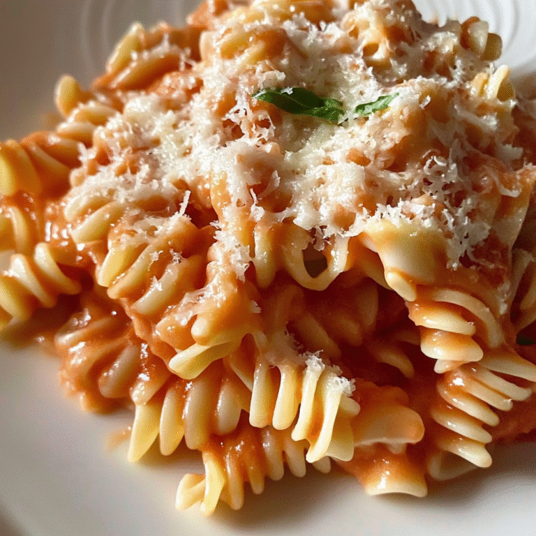 Radiatore Pasta in Creamy Sauce Recipe