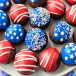 4th of July Oreo Balls