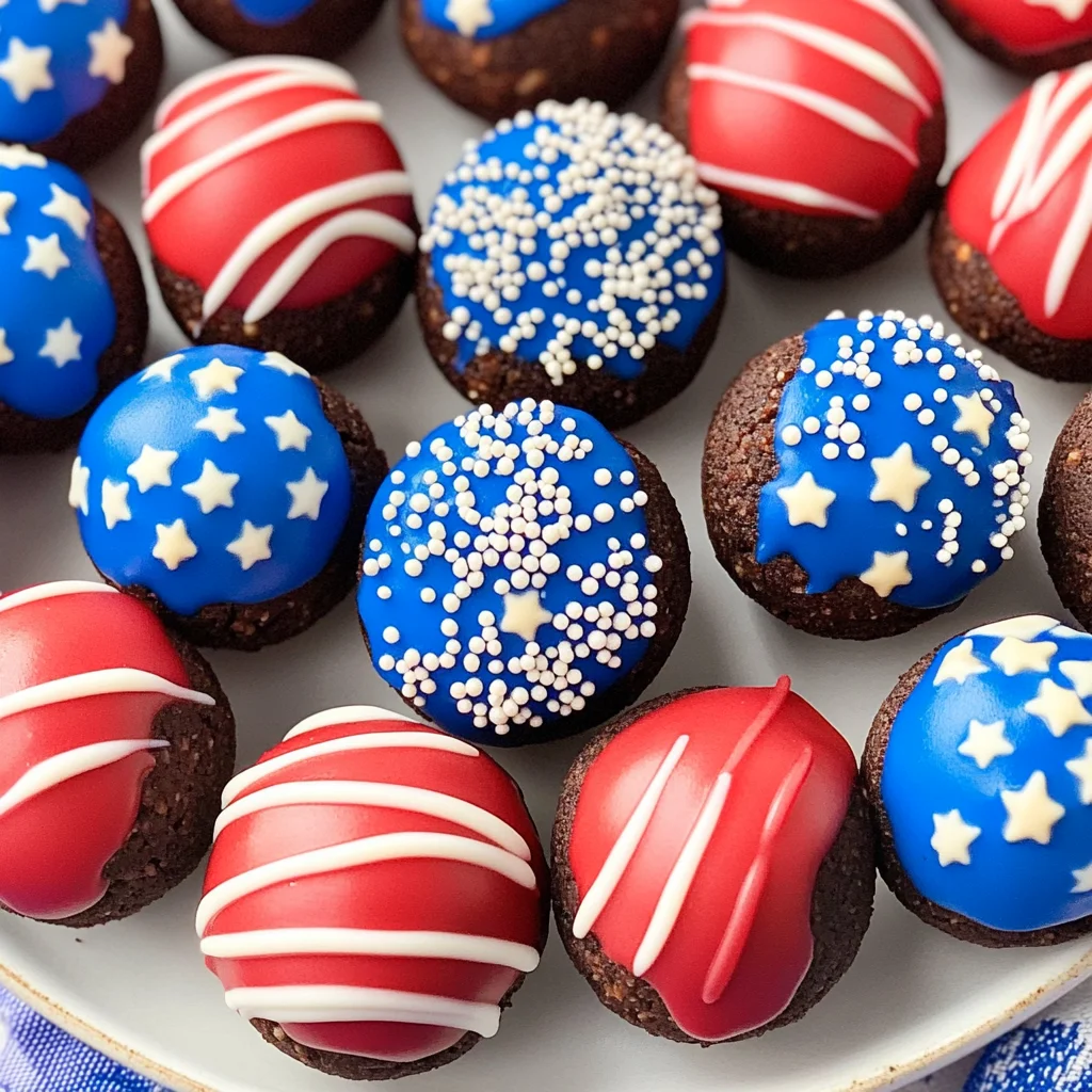 4th of July Oreo Balls