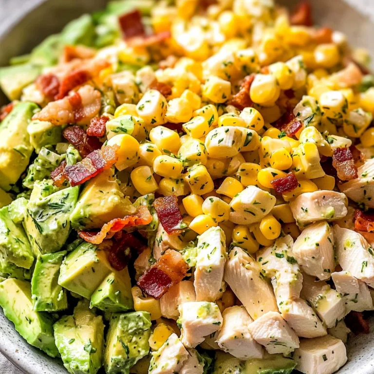 Avocado Chicken Egg Salad