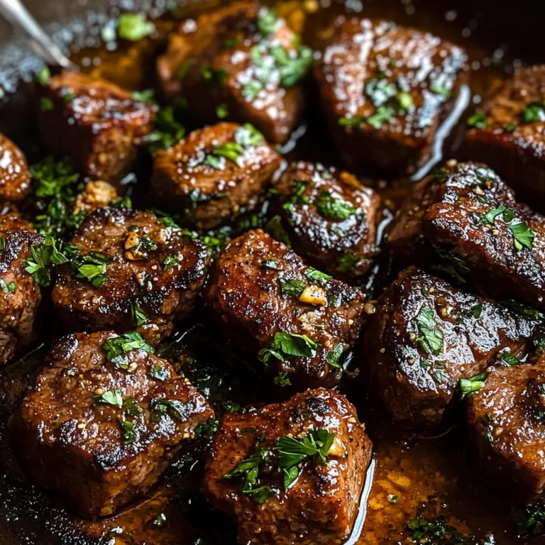 Cajun Garlic Butter Steak Bites