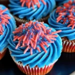 Red, White and Blue Dirt Cups