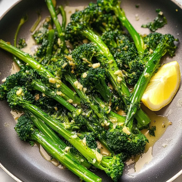 Sauteed Garlic Broccolini