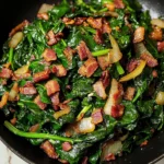 Sautéed Spinach with Bacon