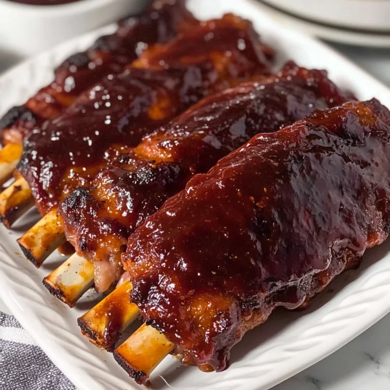 Slow Cooker BBQ Baby Back Ribs