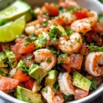 Zesty Lime Shrimp and Avocado Salad