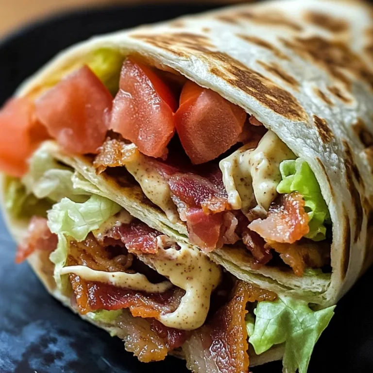 BLT Wraps with Secret Sauce