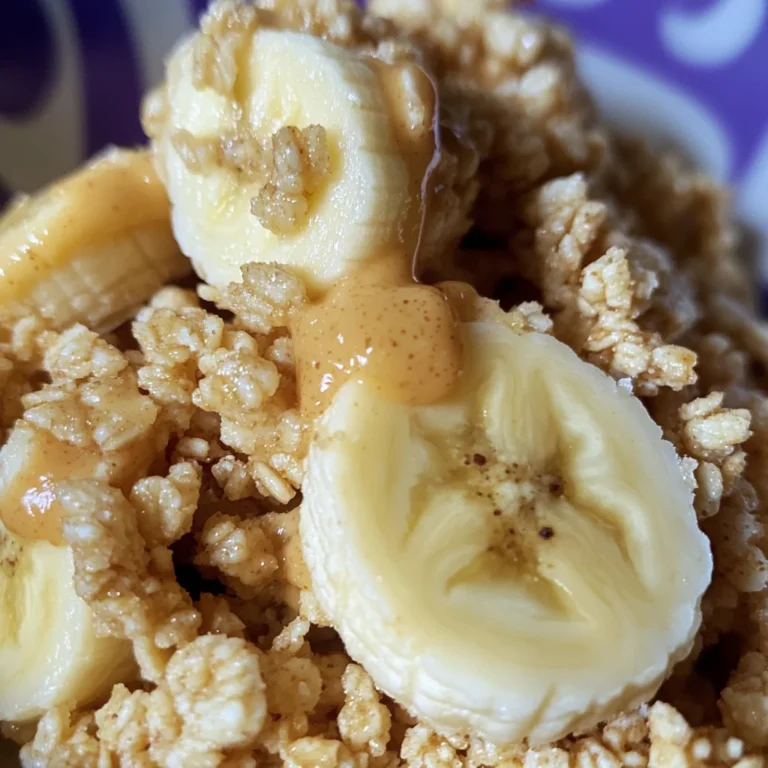 Banana Cereal Snacks