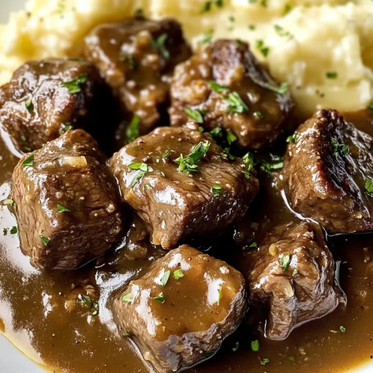 Beef Tips and Gravy