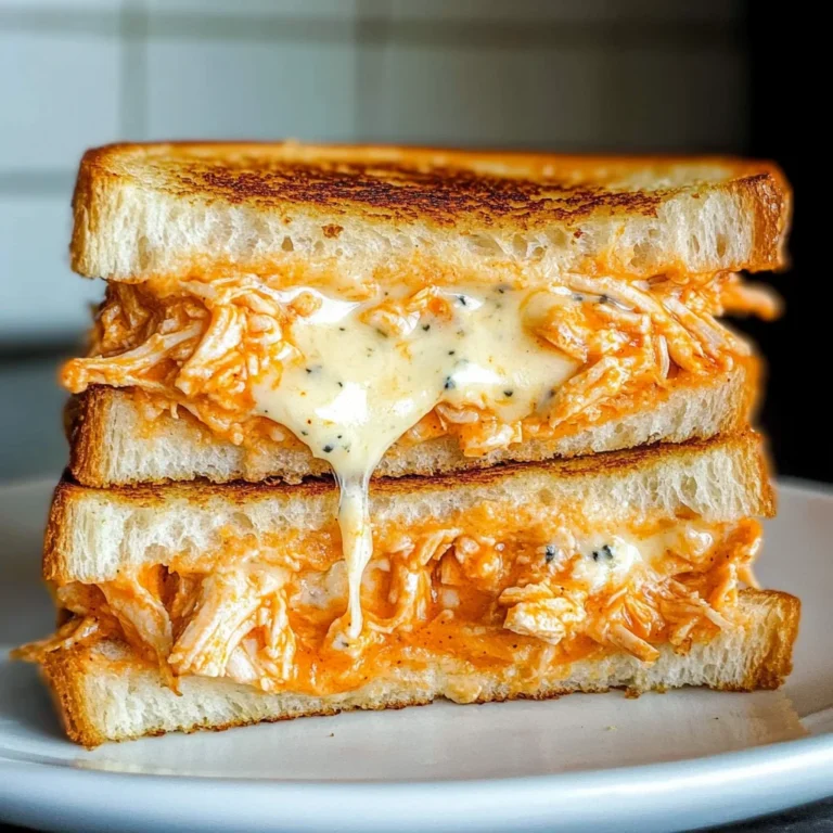 Buffalo Chicken Grilled Cheese Recipe