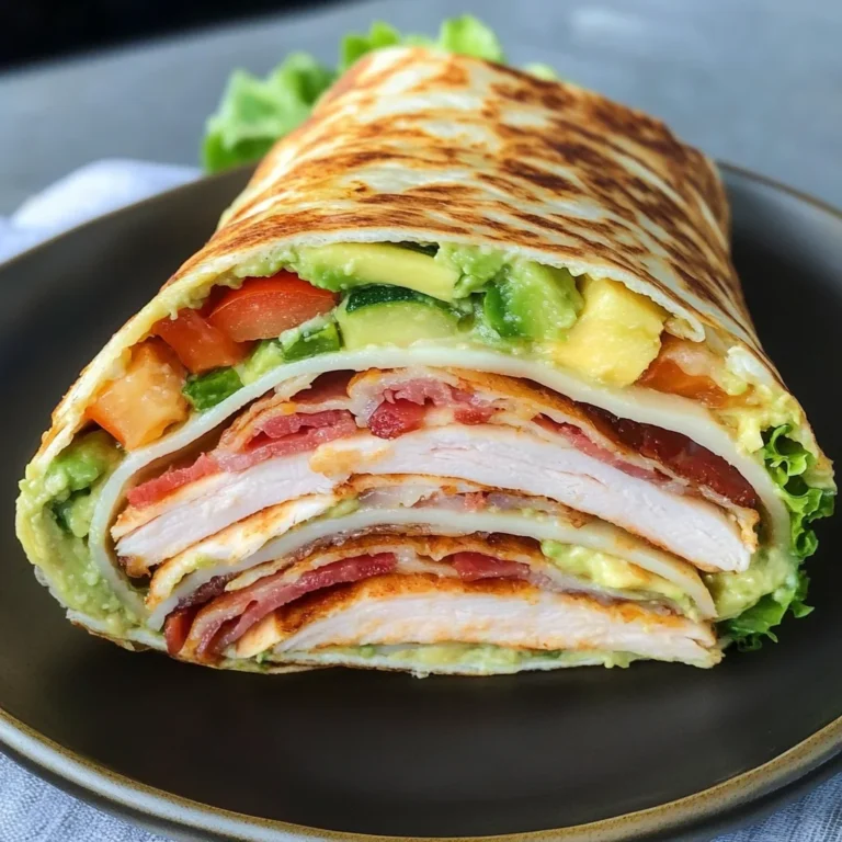 California Turkey Club Wrap