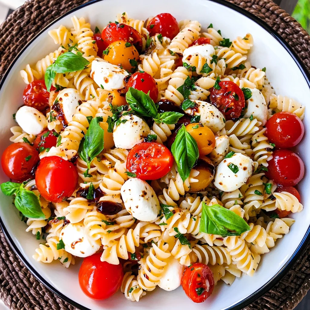 Caprese Pasta Salad Recipe