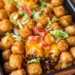 Cheeseburger Tater Tot Casserole