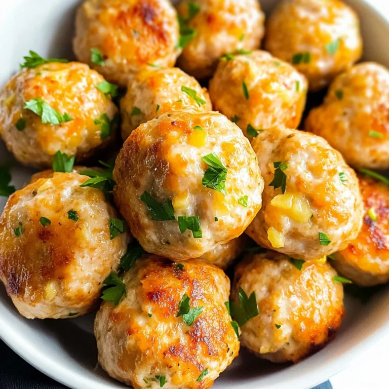 Chicken Meatballs for Babies