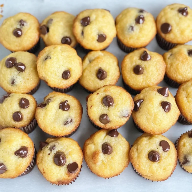 Chocolate Chip Mini Muffins (Little Bites Copycat)