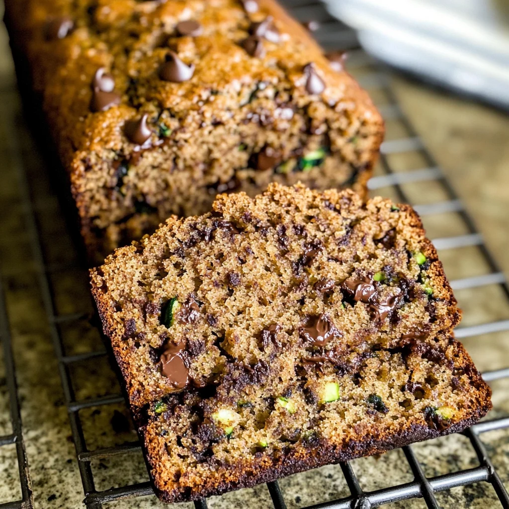 Chocolate Chip Zucchini Bread