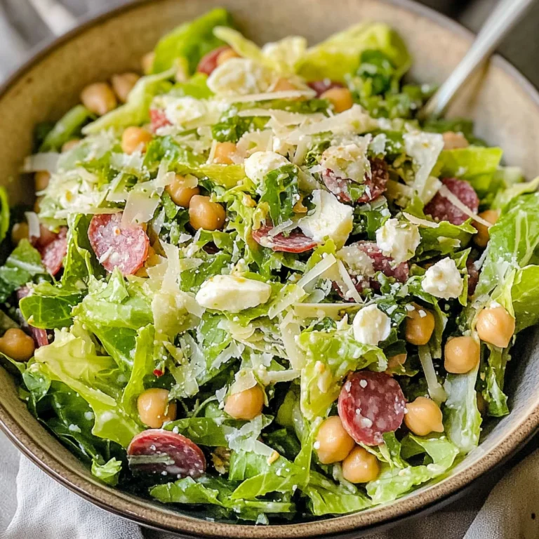 Famous La Scala Chopped Salad Recipe
