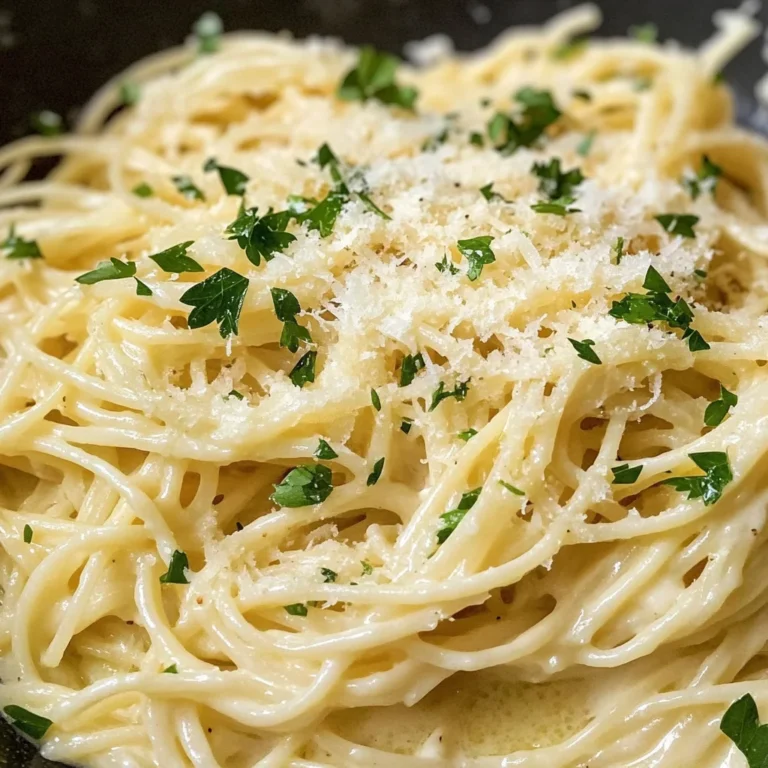 Garlic Parmesan Pasta (One Pot!)