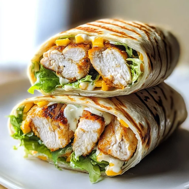 Grilled Chicken Wrap