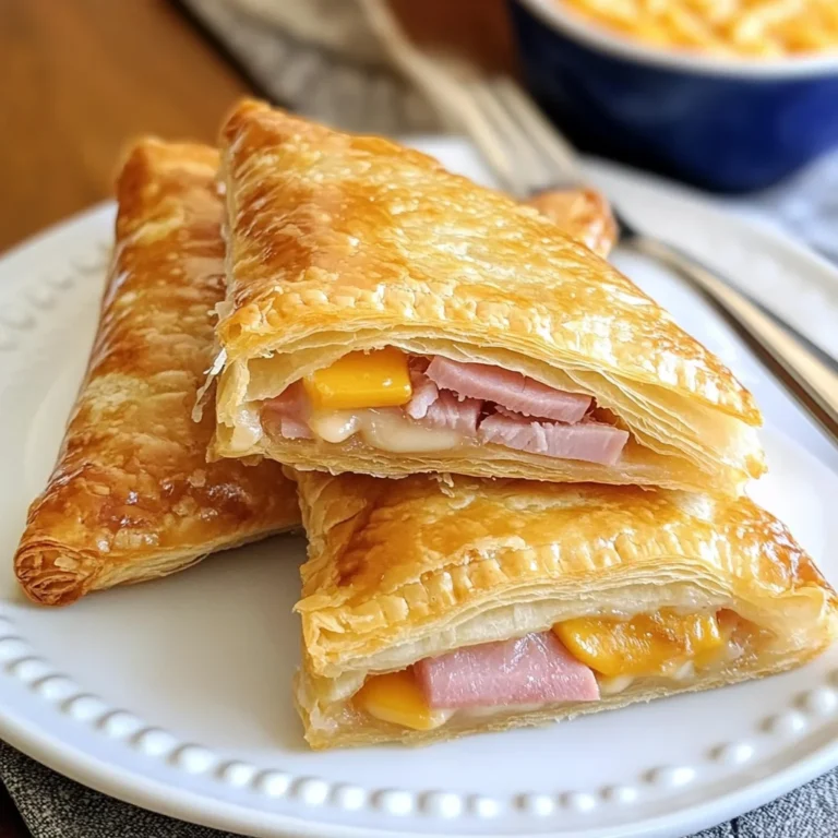 Ham and Cheese Pockets