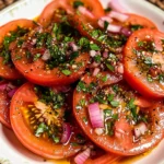 Italian Tomato Salad (Marinated Tomato Salad)
