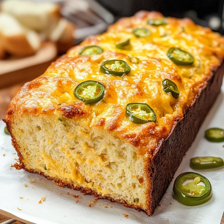 Jalapeño Cheddar Bread