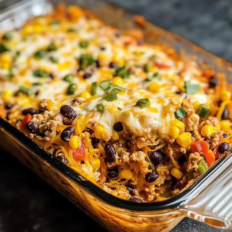 Mexican Spaghetti Squash Casserole