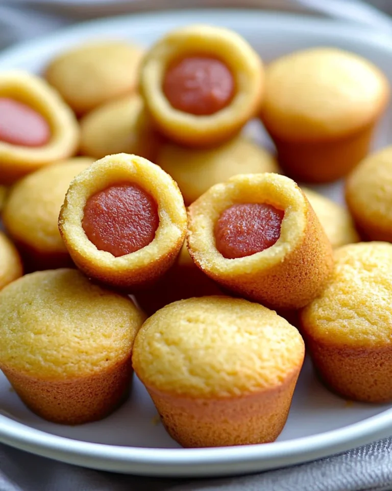 Mini Corn Dog Muffins