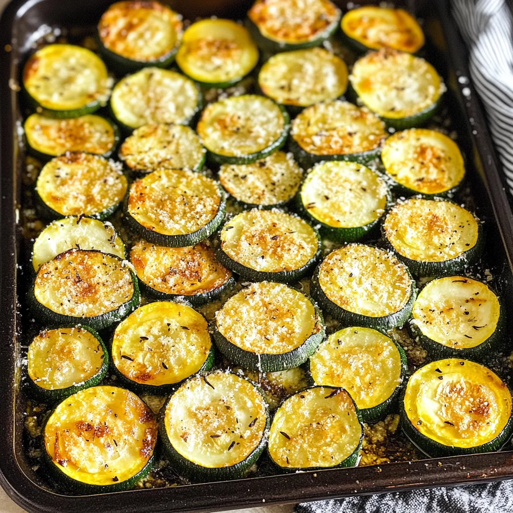 Oven Roasted Zucchini and Squash