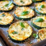 Parmesan Baked Zucchini Chips