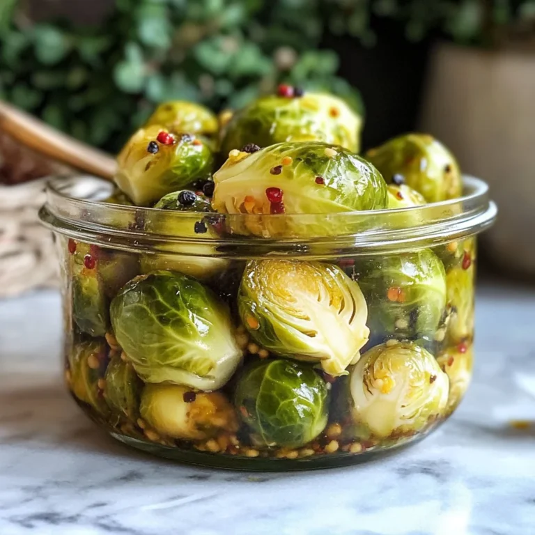 Pickled Brussels Sprouts