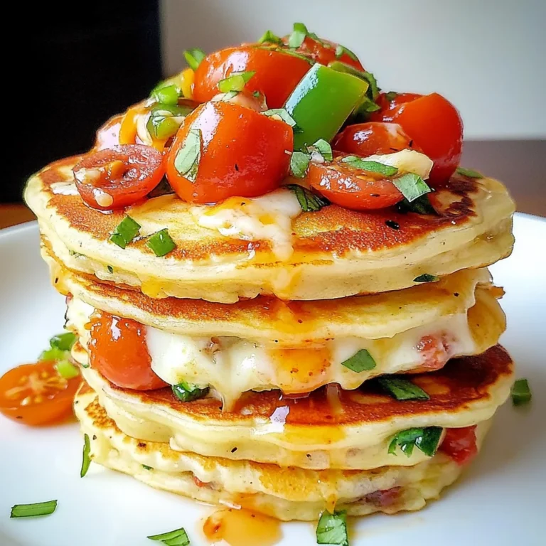 Pizza Pancakes – Quick & Easy Dinner Idea