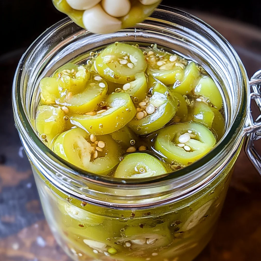 Quick Pickled Banana Peppers