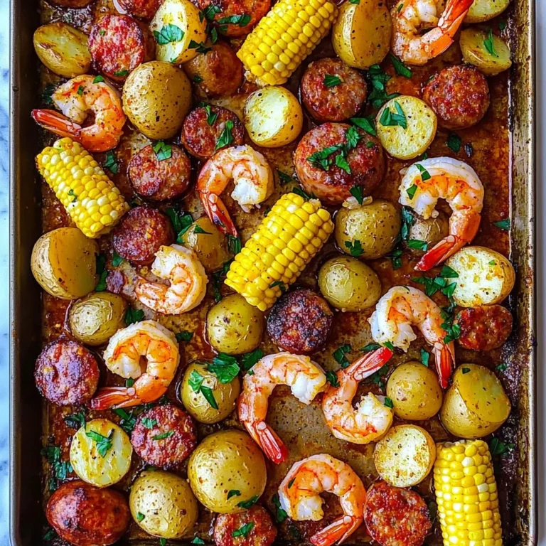Sheet Pan Shrimp Boil