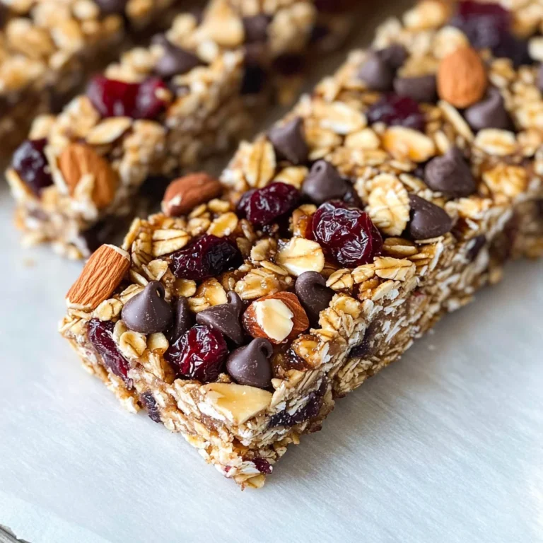 Soft and Chewy Granola Bars