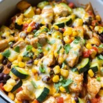 Tex Mex Chicken and Zucchini Recipe
