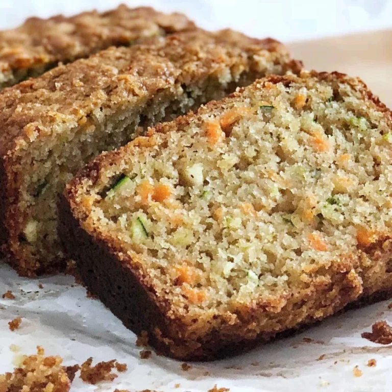 Apple, Carrot, Zucchini Bread