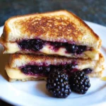 Blackberry Brie Grilled Cheese