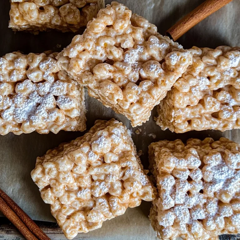 Chai Spiced Rice Krispie Treats