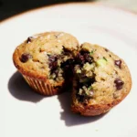 Easy Zucchini Muffins with Chocolate Chips
