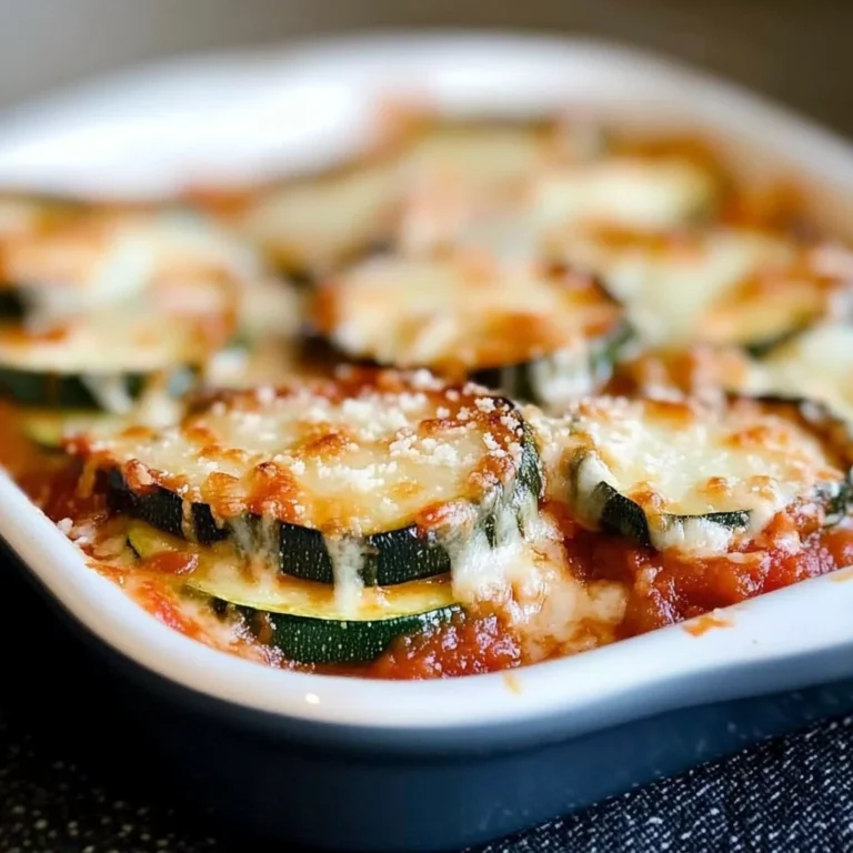 Layered Zucchini Parmesan