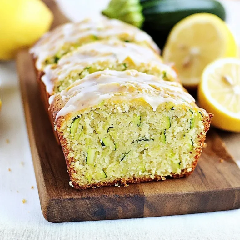 Lemon Zucchini Bread