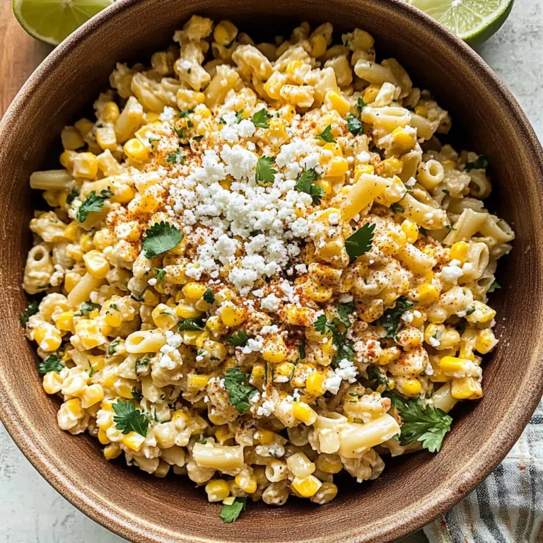 Mexican Street Corn Pasta Salad