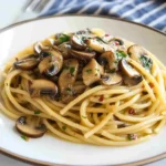 Mushroom Spaghetti