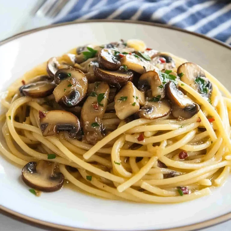 Mushroom Spaghetti