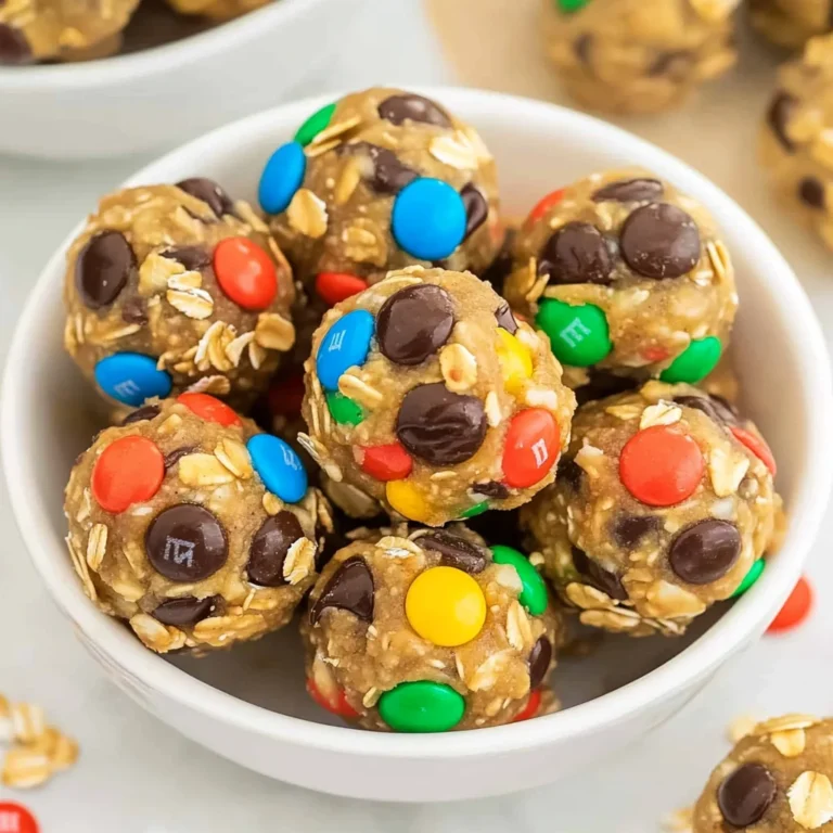 No-Bake Monster Energy Bites