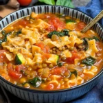 Vegan Lasagna Soup