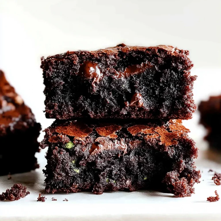 Zucchini Brownies