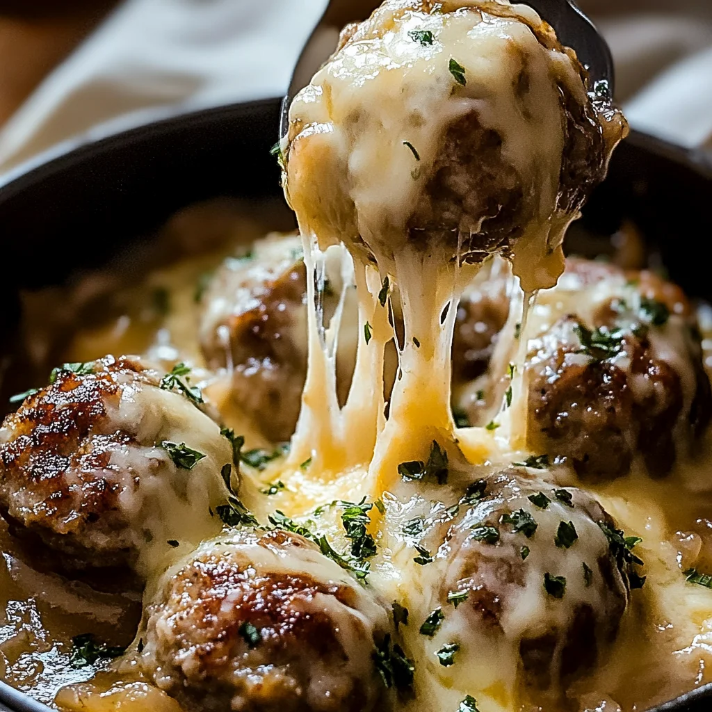 Cheesy French Onion Meatballs: The Ultimate Comfort Food Recipe