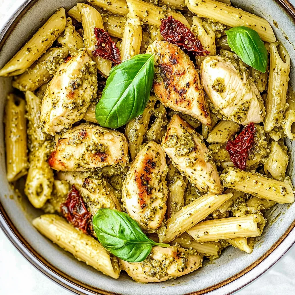 Chicken Pesto Pasta